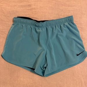 Nike pro shorts with built in spandex and comfort waist band.